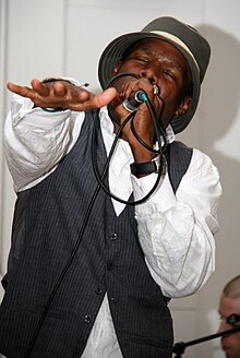 Billy Drease Williams performing in 2009 in Buffalo, New York
