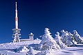 Image 3Sender Brocken at the summit in winter (from Harz)