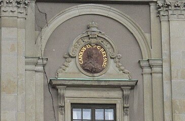 Relief on a wall of the Stockholm Palace