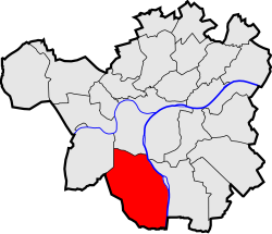 Location of Wépion in Namur