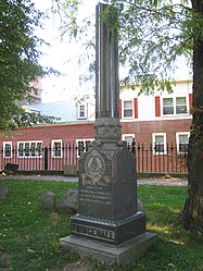 Prince Hall Monument in Copp's Hill Burying Ground