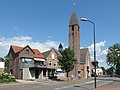 Driebergen, Kirche (die Grote Kerk) in der Strasse