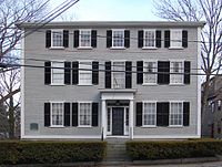 The Elbridge Gerry House in Marblehead, Massachusetts