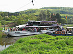 Fahrgastschiff „Hessen“ auf der Oberweser 2004