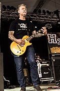 Lead-Gitarrist Rusty Pistachio