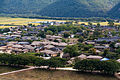 View of Hahoe Folk Village in Andong