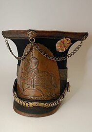 Hat of a soldier of the 17th Lithuanian Uhlan Regiment with Vytis