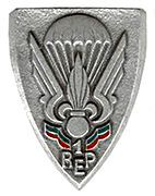 Insignia of the 1st Foreign Parachute Regiment