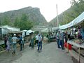 Market at the foot of Khujaypok