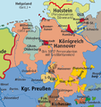 19. Jahrhundert: Königreich Hannover (1815–1866), Herzogtum Braunschweig, Großherzogtum Oldenburg und das Fürstentum Schaumburg-Lippe