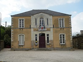 The town hall in Langon