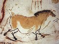 Image 27A horse painting from a cave in Lascaux (from Domestication of the horse)