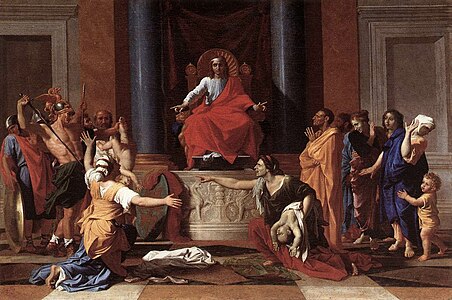 The Judgement of Solomon, 1649, Louvre