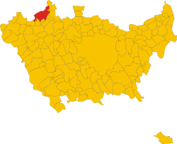 Legnano within the Province of Milan