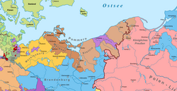 Pomerania-Stettin in 1618.