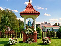Shrine to the Virgin Mary in Ocieka