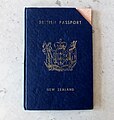 Third type of New Zealand passport which superseded the 'Dominion of New Zealand' type 2. Used through the 1950s and 1960s and replaced in 1973.