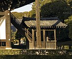 One of the sanrō of Tōfuku-ji's sanmon (detail of the photo above)