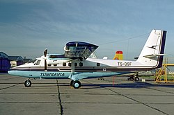 de Havilland Canada DHC-6-300 der Tunisavia