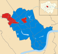 Westminster 2006 results map