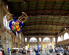 L'Ange Protecteur ("Guardian Angel", 1997), Zürich Hauptbahnhof