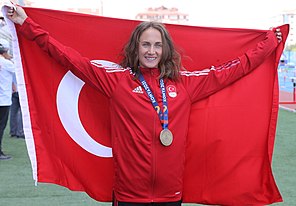 Ekaterina Guliyev bei den Islamic Solidarity Games 2022 in Konya