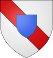 Coat of arms of the Neuerbourg (or Neuerburg) family, maybe a bastard branch of the lords of Neuerbourg, or maybe burgmannen.