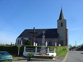 The church of Bécourt
