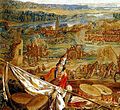 Part of the Battle of Blenheim tapestry at Blenheim Palace