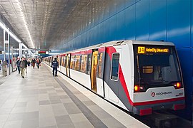 U-Bahn ″Überseequartier″, rolling stock type DT4