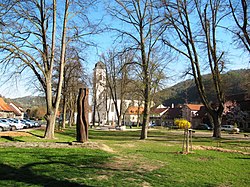 Park at the town square