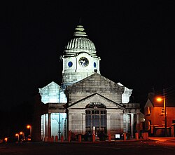 Dunlavin Market House by night