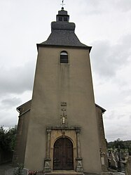 The church in Bertrange