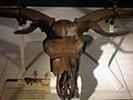 Megaloceros giganteus which was discovered hanging in an Irish hotel and then acquired by the museum