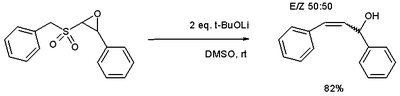 Scheme 6. Ramberg–Bäcklund synthesis of allyl alcohols