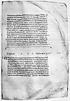 Der Anfang der Anterastai in der ältesten erhaltenen mittelalterlichen Handschrift, dem 895 geschriebenen Codex Clarkianus