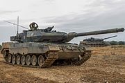 Leopard 2A6 main battle tank of the Mechanized Brigade
