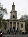 Holy Trinity Church, Marylebone, west front, 1824–26