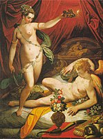 Amor and Psyche (1589) by Jacopo Zucchi