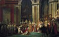 The Coronation of Napoleon by Jacques-Louis David, 1808
