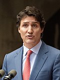 Justin Trudeau of Canada at 2023 North American Leaders’ Summit (cropped 2).jpg
