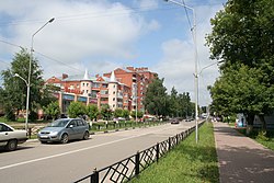 A street in Kurovskoye