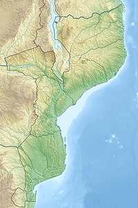 Map showing the location of Magoe Park National Park