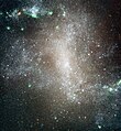 Zentrum hochaufgelöst aufgenommen vom Hubble-Weltraumteleskop