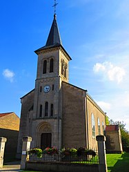 The church in Pettoncourt