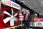 President Trump Travels to the Loren Cook Company 2017