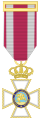 Royal and Military Order of Saint Hermenegildo gold cross in bronze gilt