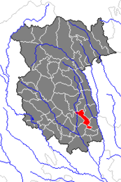 Location within Hartberg district