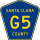 County Road G5 marker
