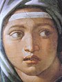 Detail of the Delphic Sibyl